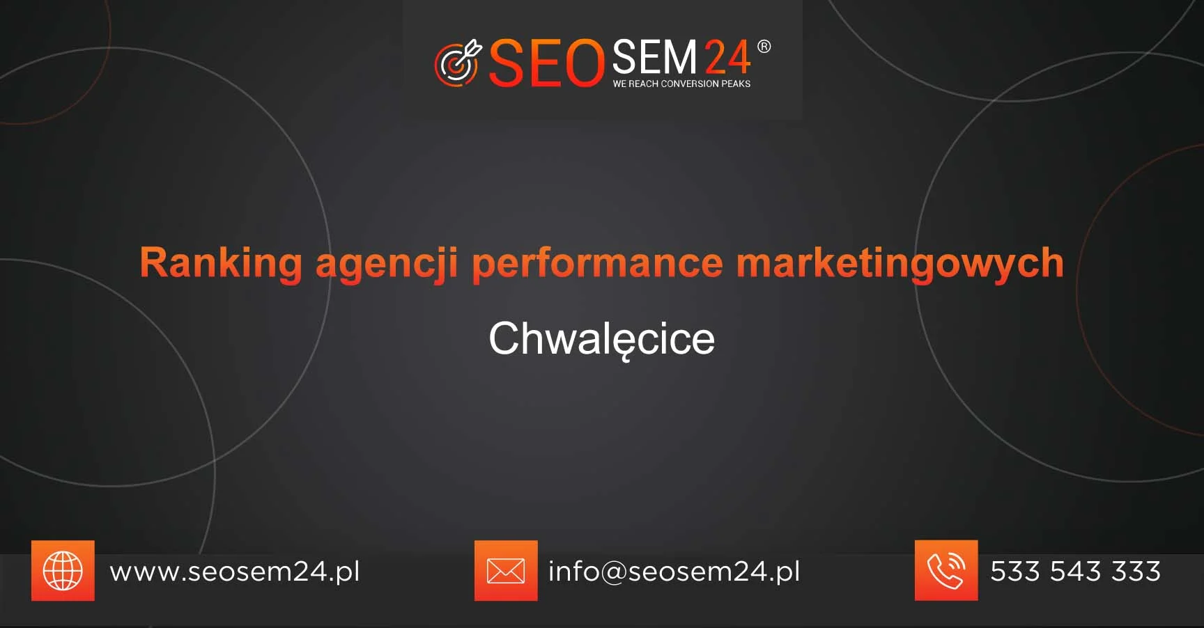 Ranking agencji performance marketingu Chwalęcice