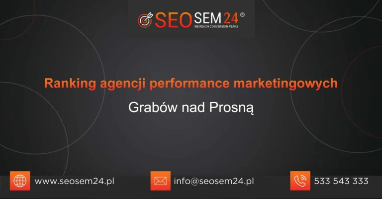 Ranking agencji performance marketingowych Grabów nad Prosną