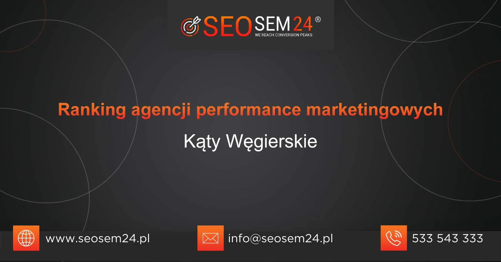 Ranking agencji performance marketingu Kąty Węgierskie