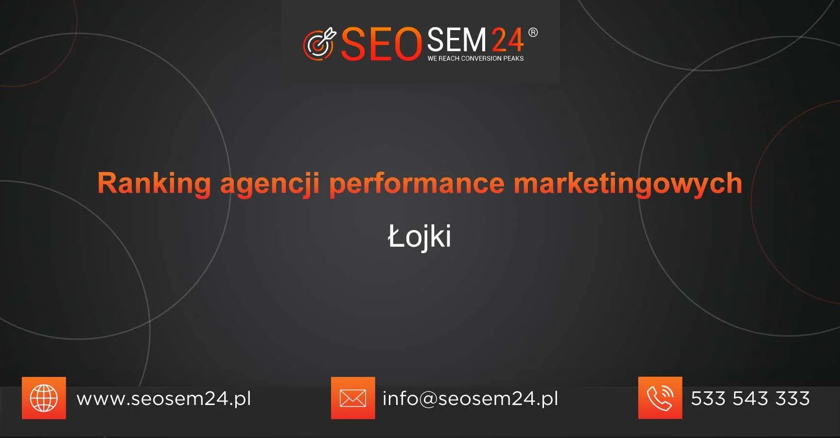 Ranking agencji performance marketingu Łojki