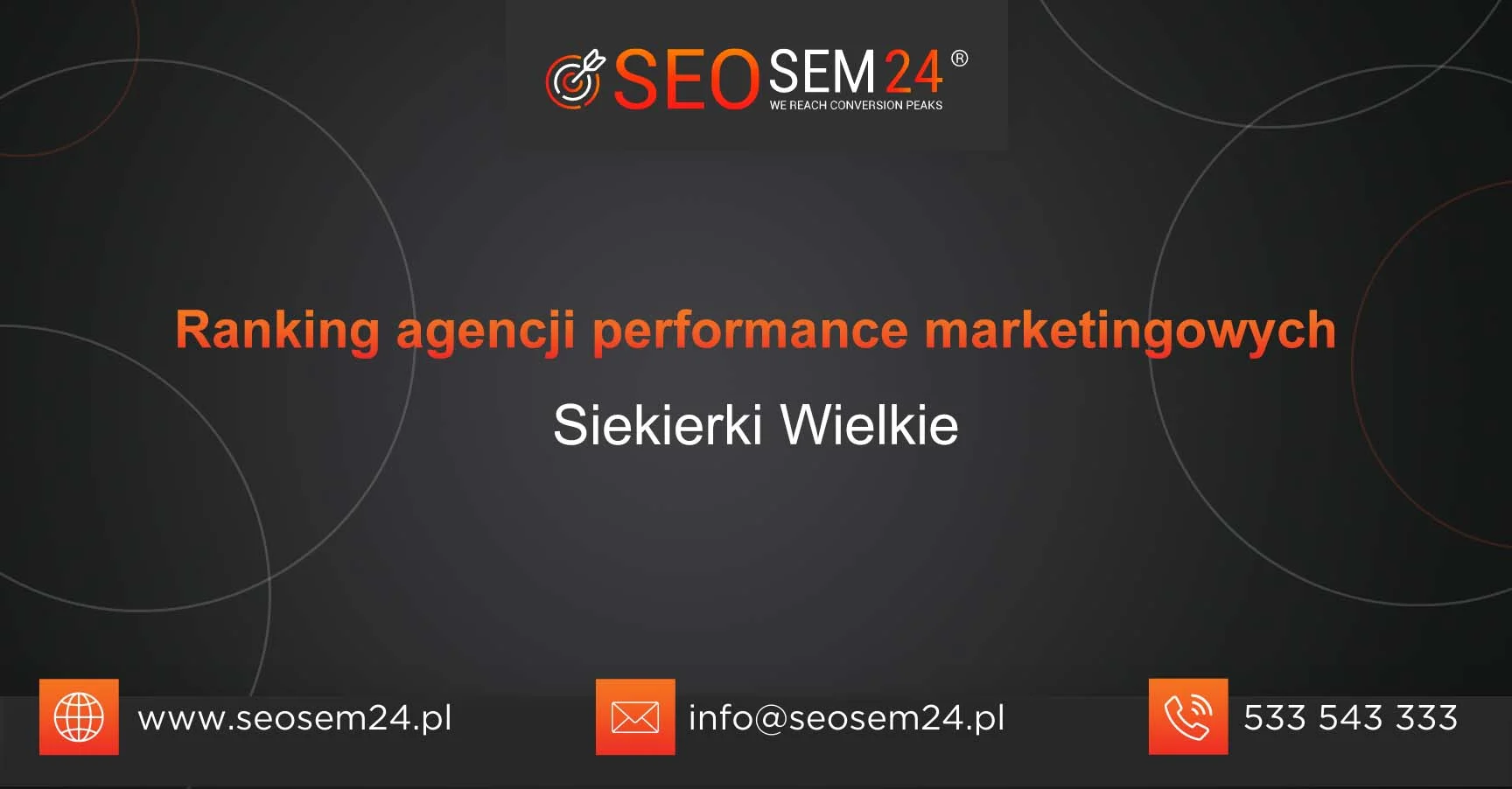 Ranking agencji performance marketingu Siekierki Wielkie