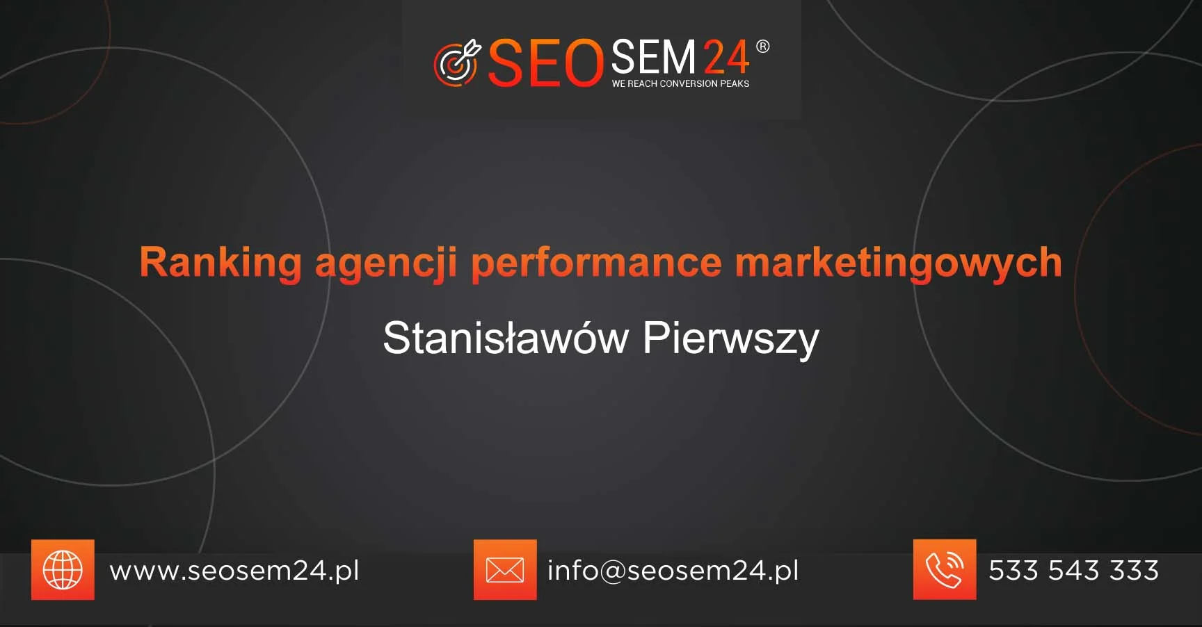 Ranking agencji performance marketingu Stanisławów Pierwszy