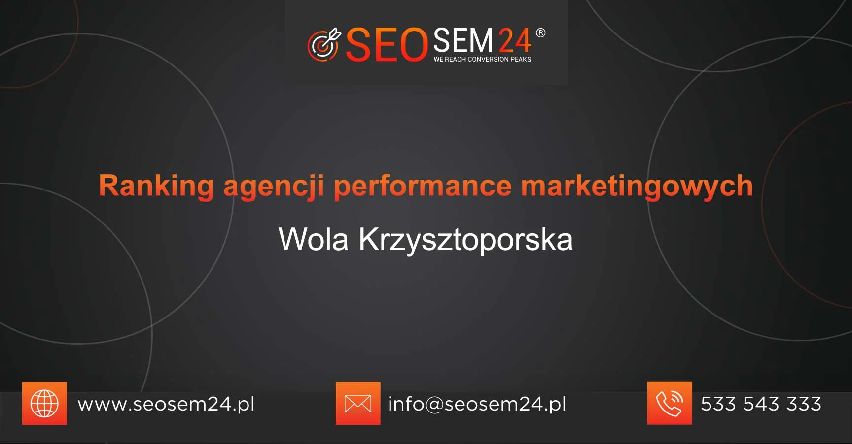 Ranking agencji performance marketingu Wola Krzysztoporska